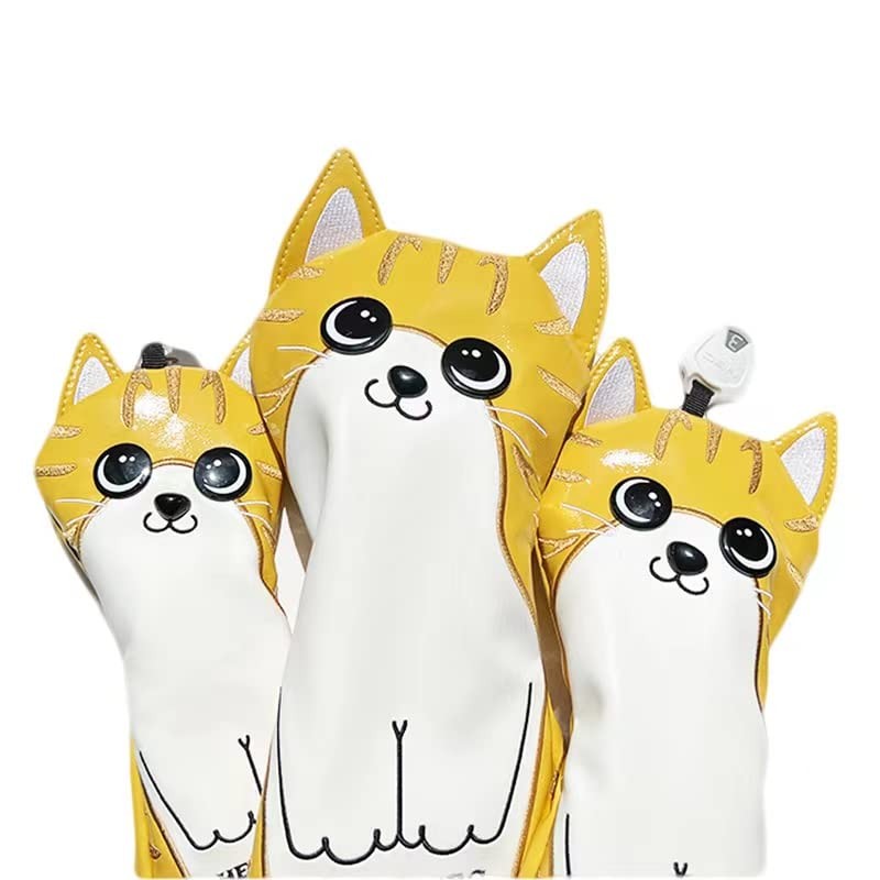 Golf Headcover Driver Cover Wood Cover UT Cover Cat Cat
