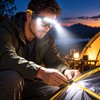 Rechargeable LED Light Glasses for Hands-Free Work – Motion Sensor,
