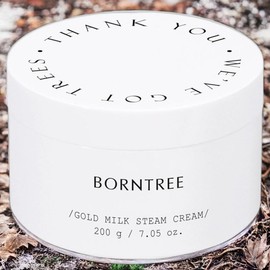 Bontree Skin Moisturizing Skin Irritation Relief Gold Milk Steam Cream 1ea 200g / 본트리 피부촉촉함 피부자극완화 골드밀크 스팀 크림 1개 200g
