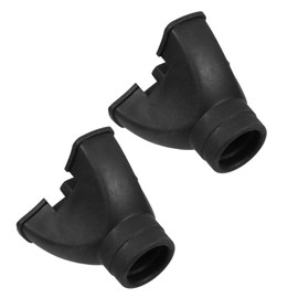SAFIGLE 2PCS Non Slip Rubber Cane Tips for Walking Sticks and Trekking Poles Adaptable Foot Pads for Uneven Surfaces Slip Resistant Replacement Feet for Outdoor Mobility