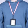 sourcing map Neck Lanyards, Flat Strap Lanyard Swivel Hook Clip