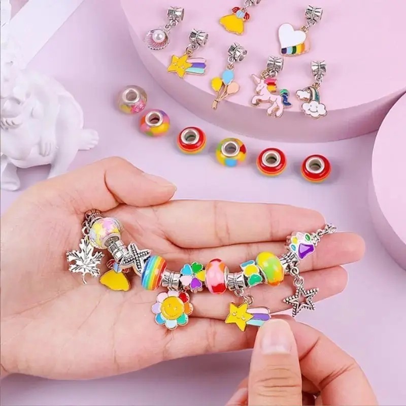 Kit Para Hacer Pulseras Diy Fabricación De Joyas Para Niñas