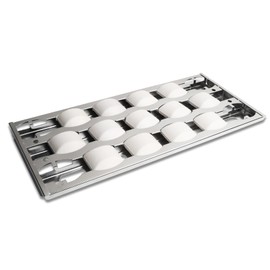 SafBbcue Briquette Tray for Turbo 720-0057 CG3CKW CG4CKW Elite CG3TDN CG5TDN XG3TCN Classic CG3TCN Cutlass Pro Briquette Tray RON30B RON38B RON42B Grills Stainless Steel Durable