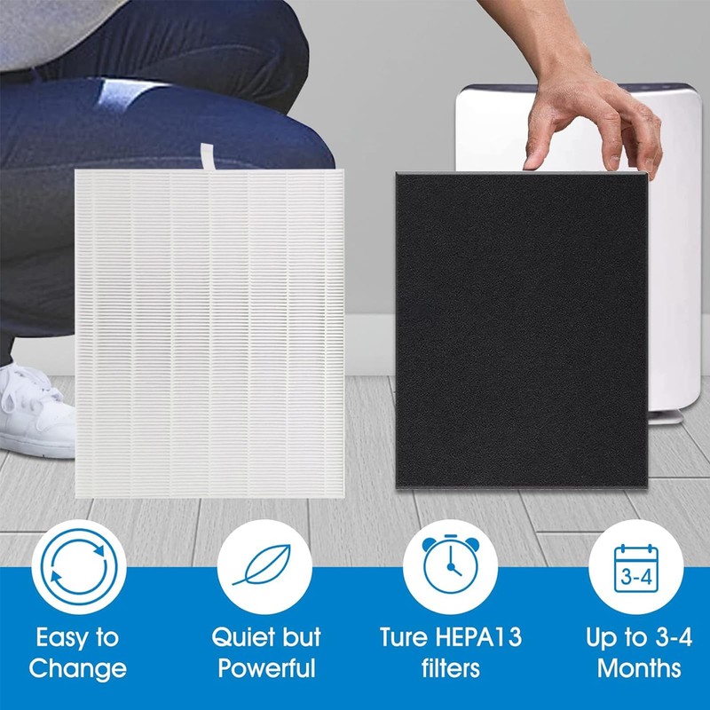 D480 Replacement Filter D4, Compatible with Winix D480 Air Purifier,