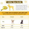 Reflective Small Dogs Collar with Bell - Nylon Adjustable Collar