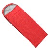 Adult Outdoor Envelope Sleeping Bag with Hood Waterproof for Camping
