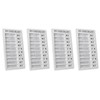4pcs Checklist Board DIY Production Recyclable Portable Chore Checklist Detachable