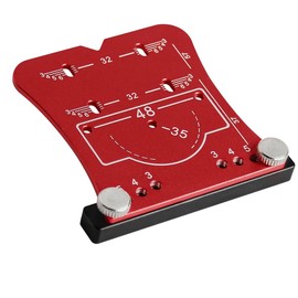 Cabinet Door Hinge Jig Concealed Door Hinge Jig Cabinet Hinge Template Jig for Woodworking Marking Template for 35mm Concealed Hinges