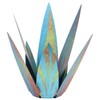 9PCS Tequila Rustic Sculpture Waterproof DIY Metal Agave Plant for