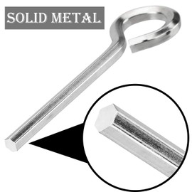 PAGOW 20 Pack 5/32 inch Standard Hex Dogging Key with Full Loop, Allen Wrench Door Key for Push Bar Panic Exit Devices