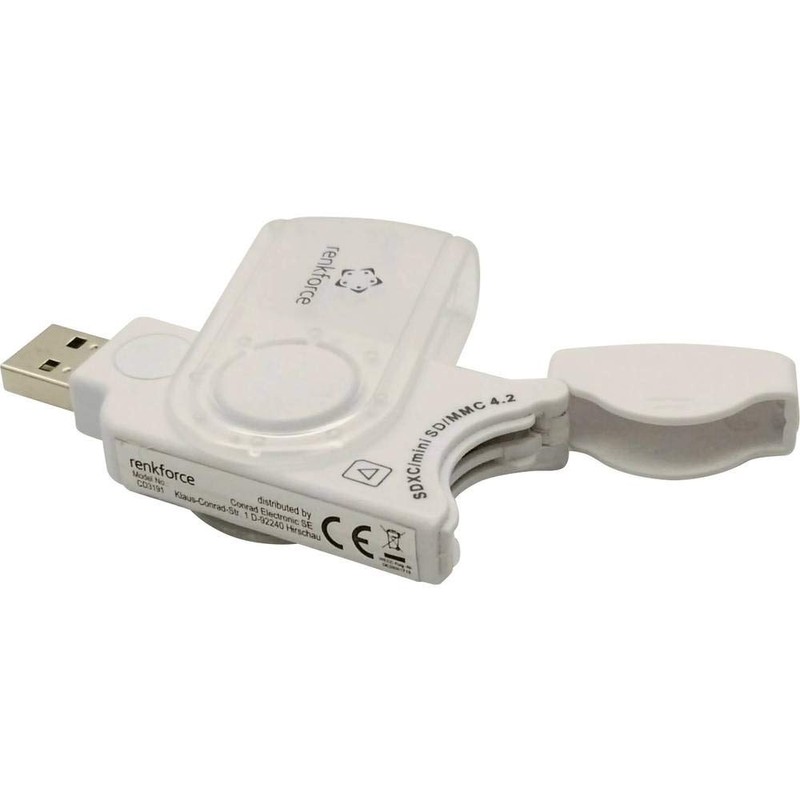 Renkforce RF-3285273 external memory card reader USB-A (USB 3.2 Gen