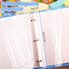 Sekonow 32Pcs 3 Hole Punched Magazine Holder, Magazine Organizer for