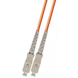 RiteAV Direct Burial/Outdoor SC-SC 2-Strand Fiber Optic Cable Multimode (50/125) 10M