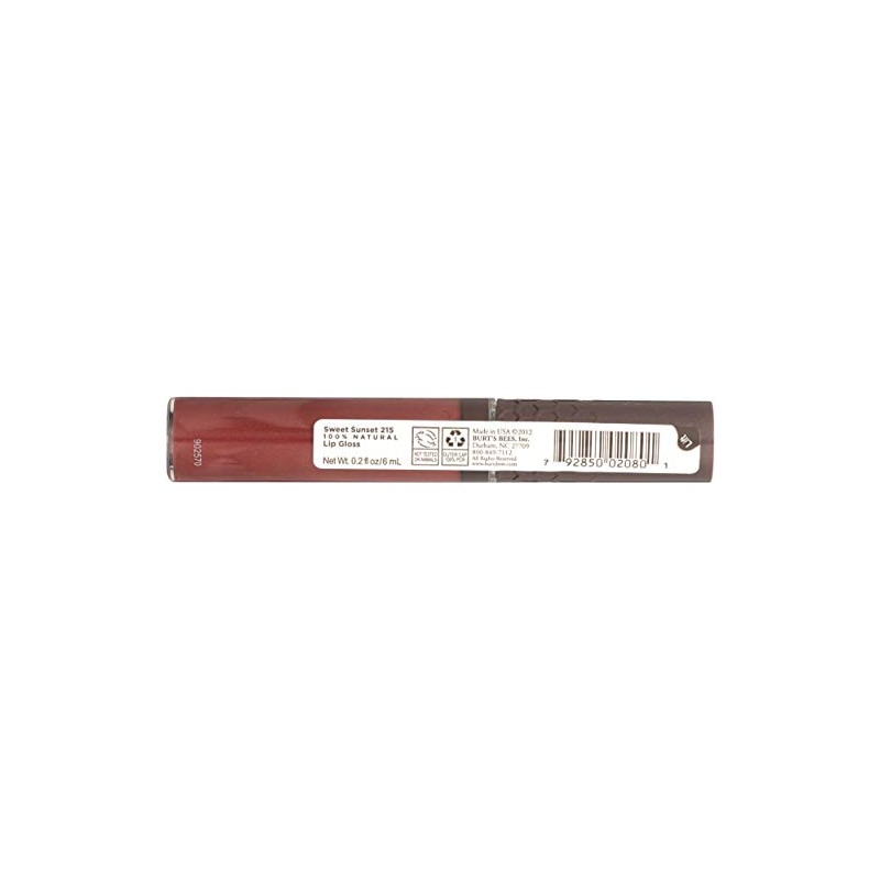 Burt 's Bees Sweet Sunset brillo labial 0,2 onzas (paquete