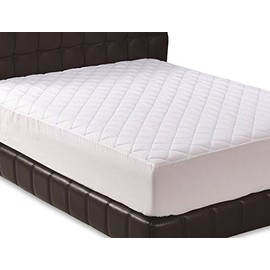 Utopia Bedding Quilted Fitted Mattress Pad (Full) - Elastic Fitted Mattress Protector - Mattress Cover Stretches up to 16 Inches Deep - Machine Washable Mattress Topper