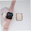 jojofuny Watch TPU Case 2 Pieces Full Coverage Anti-Fingerprint Easy