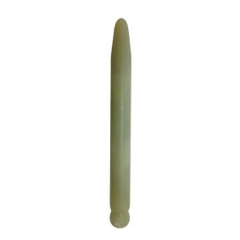 JADIENCE Jade Gua Sha Derma Pen Infrared Massage Therapy Natural Healing Stone for Scar Tissue, Facial Wrinkles, Fine Lines, Lymphatic Drainage | Chinese Acupressure Tool for Whole Body Detox
