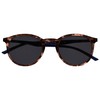 Opulize Met Large Sun Spacer Glasses Brown Tortoiseshell Navy Blue