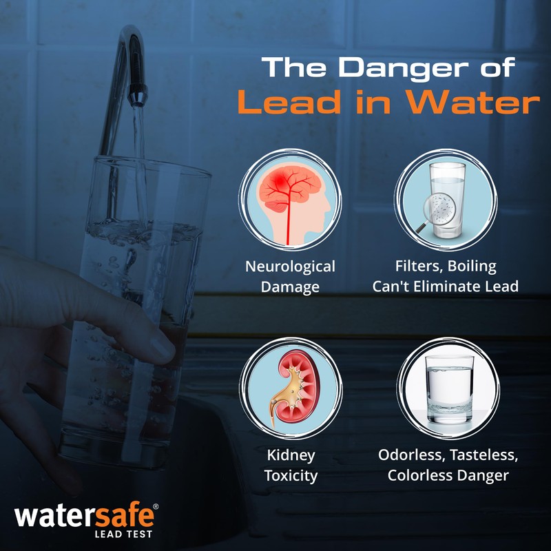 USA-Made – Watersafe® Lead in Drinking Water Test Kit –