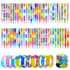 50pcs pop Random Bracelet,Pop Bubble Fidget Sensory Toys, Pop Toy