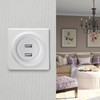 OneKeyElectro: USB Flush-Mounted Socket with 2 Ports, Charger, USB A