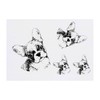 4 x 'Cute French Bulldog Puppy' Temporary Tattoos - Water