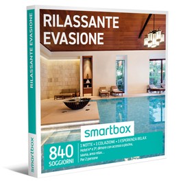 Smartbox - Relaxing gift box - gift idea for the couple - a night with breakfast and relaxing clip for 2 people