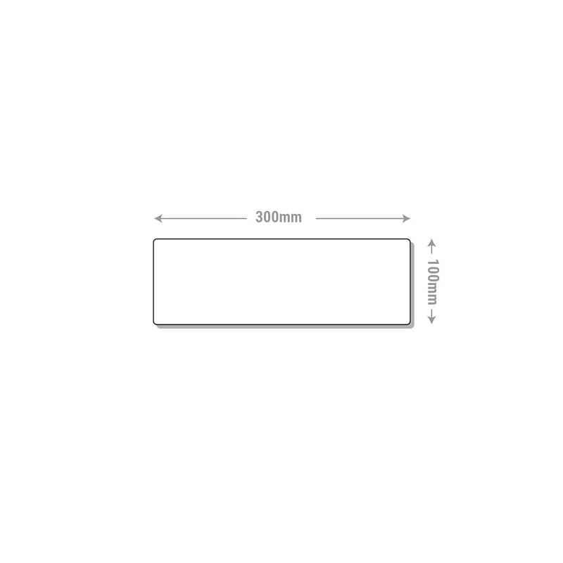 V Safety Evacuation Route Arrow Down 300 x 100 mm