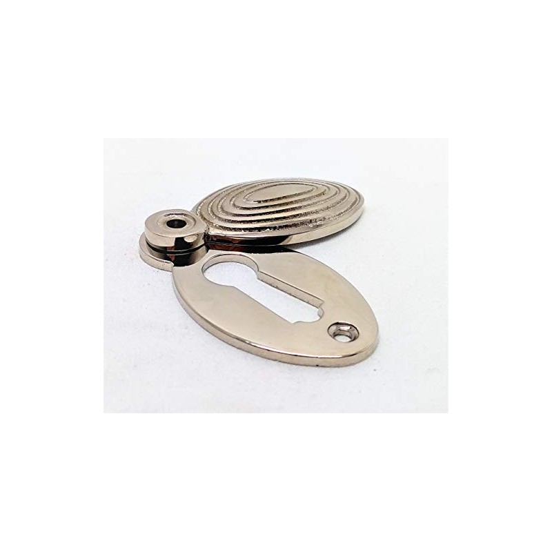 Infinity Decor Antique Oval Beehive Design Door Lock Keyhole Escutcheon
