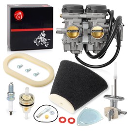 Carburetor Carb and Air Filter Foam Fuel Valve Petcock For Yamaha Raptor 660 660R YFM660R 2001 2002 2003 2004 2005