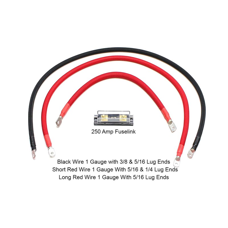 Basic Wiring Wire Kit for High Output Alternator For 99-07