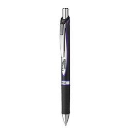 Pentel BLP77-VX Energel Document with Push Mechanism Waterproof 1 Purple