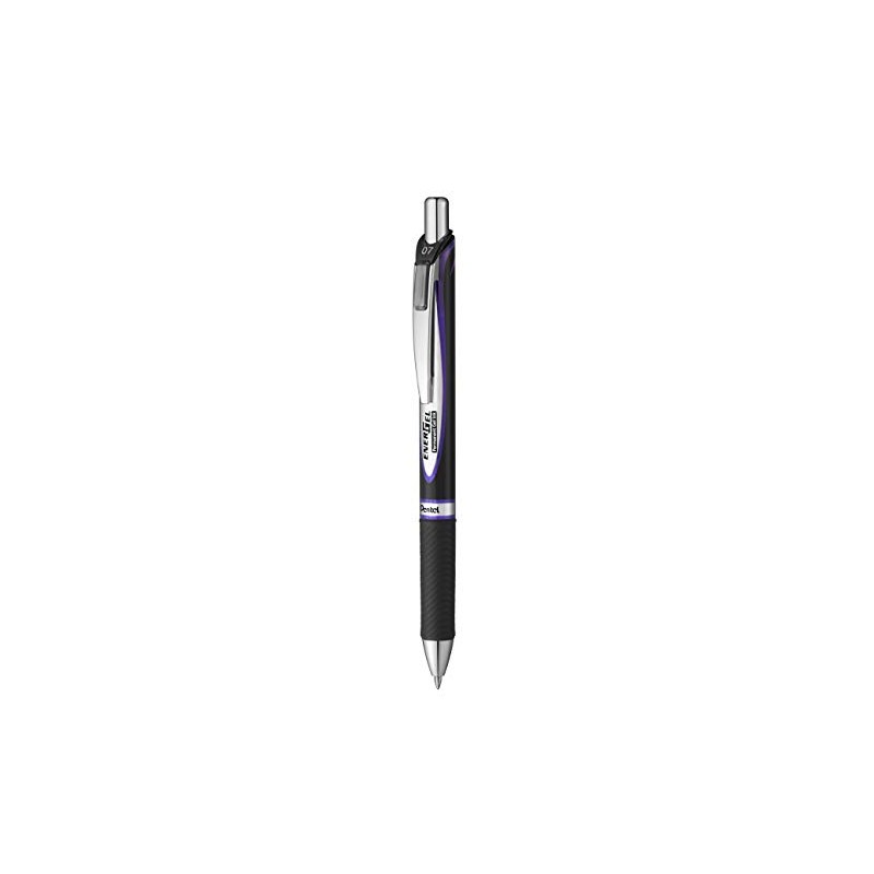 Pentel BLP77-VX Energel Document with Push Mechanism Waterproof 1 Purple