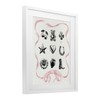 Stupell Industries Girly Glam Western Collection White Framed Print Under