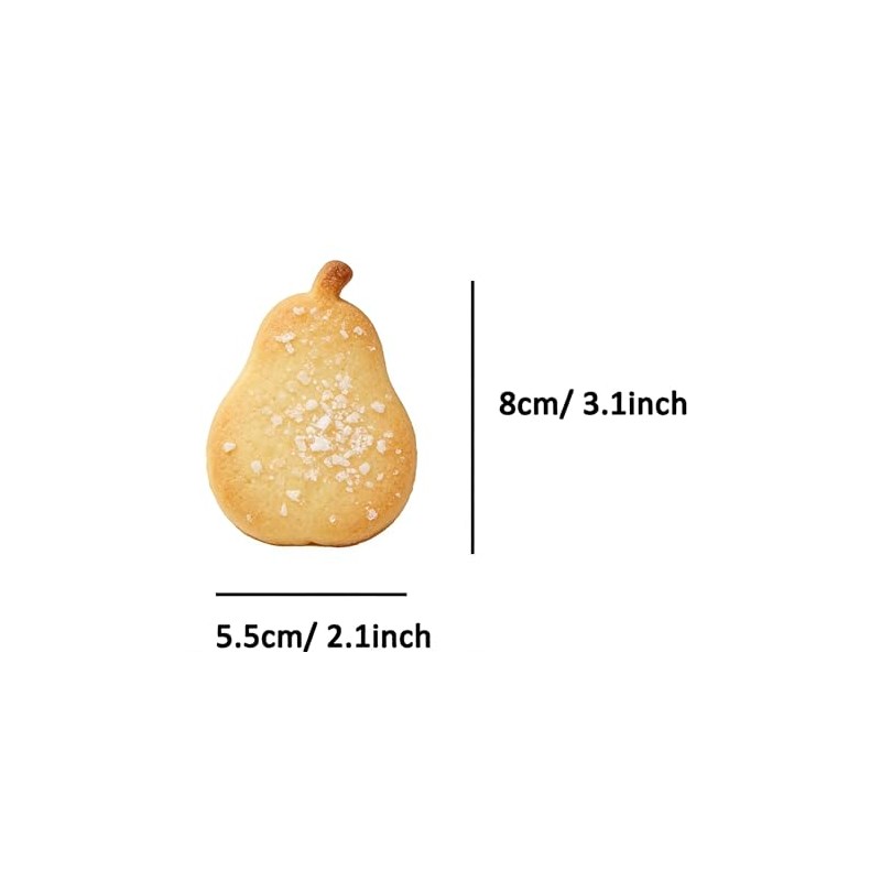 ZDYWY Pear Shaped Cookie Cutter