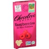 Chocolove Xoxo Raspberries In Dark Chocolate Bar -- 3.1 Oz