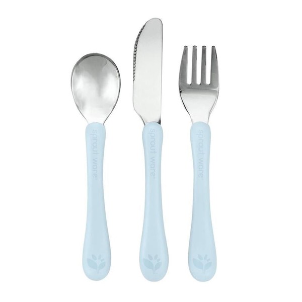 Green Sprouts® Stainless Steel & Sprout Ware® Kids' Cutlery, 12mo+,