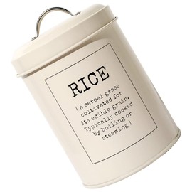FELTECHELECTR Airtight Rice Storage Container Food-Grade Rice Bucket Scoop Capacity for Organizing Grains Flour Moisture Design for Pantry Use