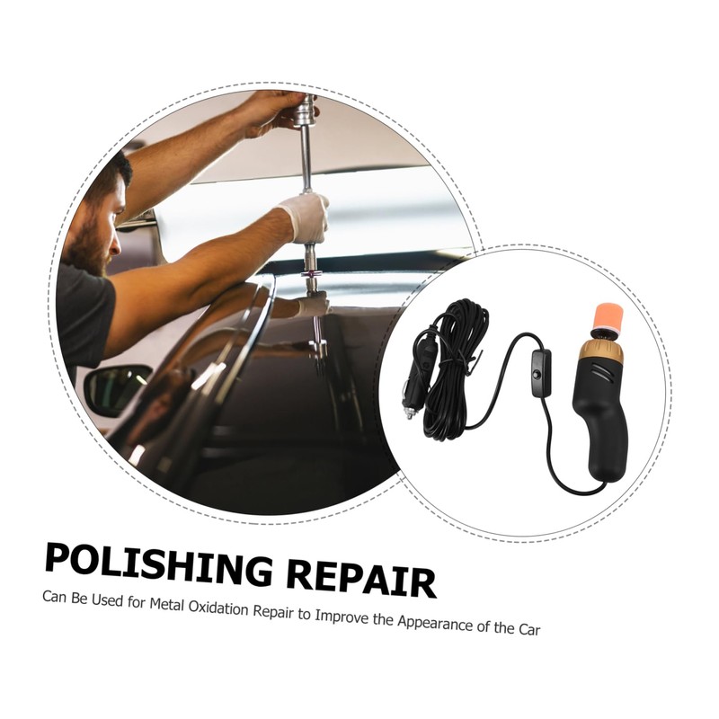Mikinona Scratch Repair Polishing Machine Handheld Buffer for Car Detailing