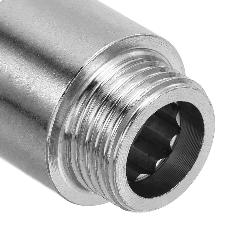 PATIKIL Shower Head Extension Arm, 2 Pack Stainless Steel G1/2