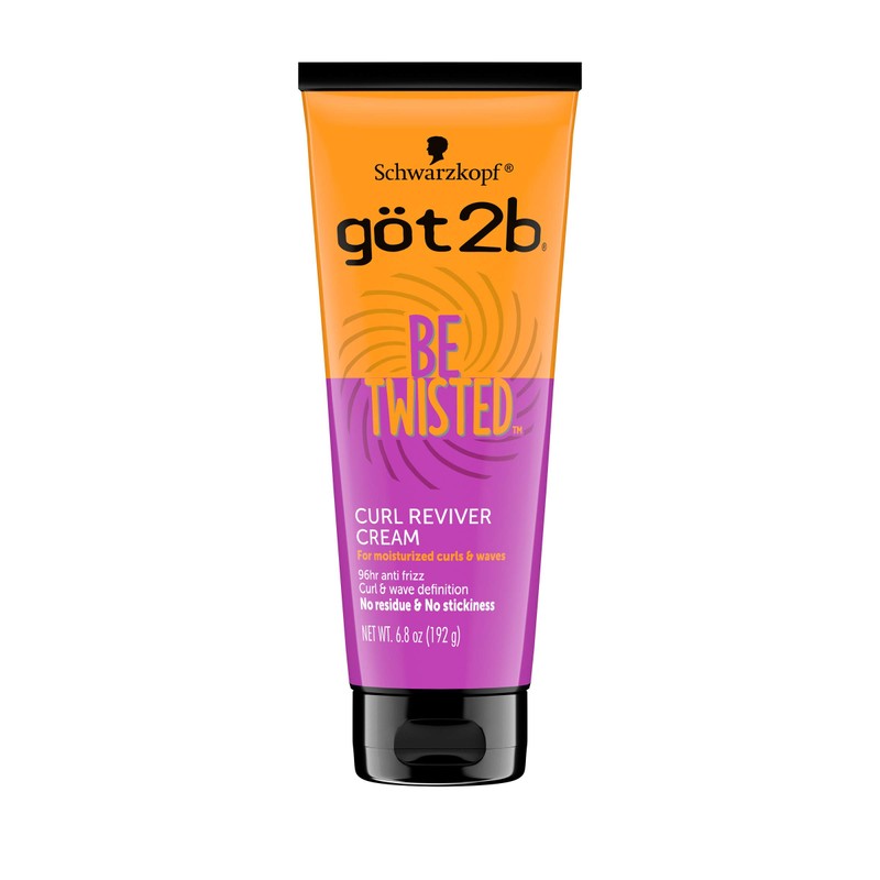 Got2b Be Twisted Curl Reviver Crema de 6.5 onzas (paquete