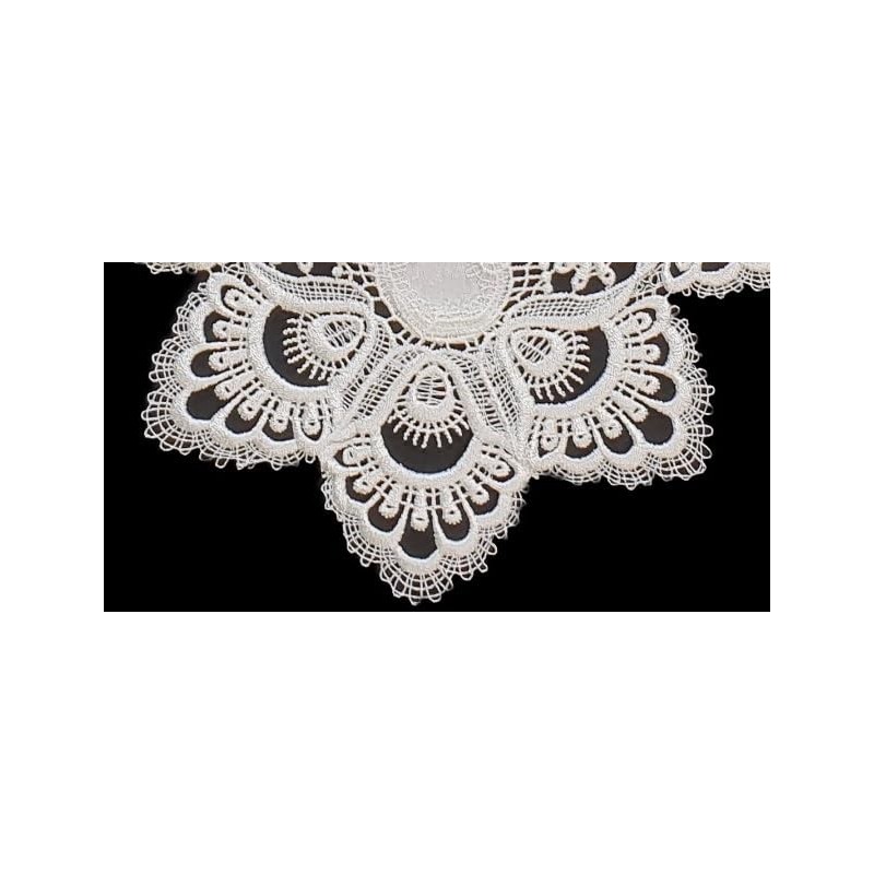 #8139 Lace Table Runner Table Runner Antique White (40 x