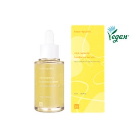 Face Republic Vita Capsule Luminous Serum 45mL | Vegan Certified | Radiant Glow for Dull, Dry Skin | Mild Serum | No Artificial Fragrance | Cruelty-Free | Korean Skin Care