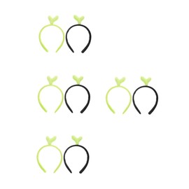 OATIPHO 8 Pcs Bean Sprout Headbands Cute Tree Seedling Hair Hoops for Lightweight Cosplay Headwear for Parties and Face Mask Use Versatile Fun Hair Accessories