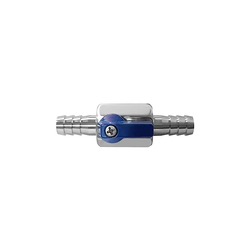 Beduan 1/2” Hose ID Barb Ball Valve 304 Stainless Steel