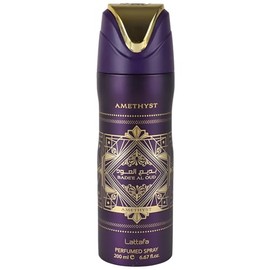 Lattafa Bade'e Al Oud Amethyst – Floral, Spicy, Woody, Sweet – Perfumed Deodorant Spray for Unisex, 6.67 Ounce / 200 ml