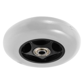 SAFIGLE Durable Front Wheel Replacement for Wheelchairs Flexible Wear Caster Wheel Compatible with Wheelchairs for Practical Mobility