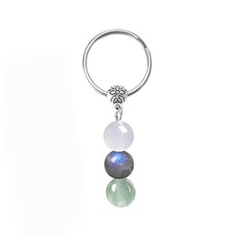 SANTUO Healing Gifts for Women, Crystals Gifts for Women Inspirational Going Away Gifts for Coworkers, New Job Gifts for Women, Emotional Support Healing Stone Keychain, Encouragement Gifts