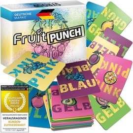GOODS+GADGETS Fruit Punch Card Game with Stoop Effect, Brain Training with Fun Factor, Concentration & Attention, Make You the Winner