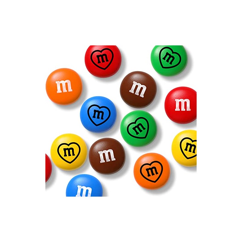 M&M’S WORLD Pre-Printed PRIDE Milk Chocolate Candy - 2lbs